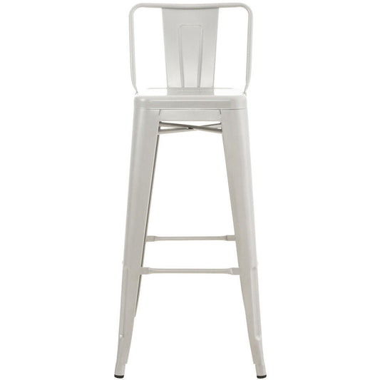 CLP Barkruk Mason Natura Frame - Metaal - Zilver