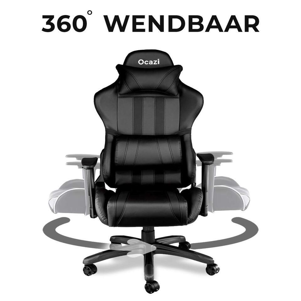 Ocazi Chicago Gamingstoel - Bureaustoel - Zwart