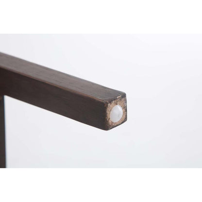  CLP Barkruk Louise Antiek Frame - Stof - Bruin
