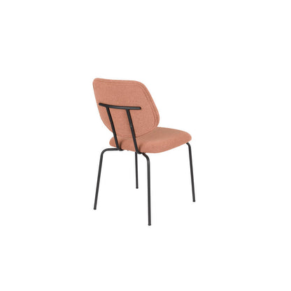  Housecraft Zelo Eetkamerstoelen Roze- Set Van 2
