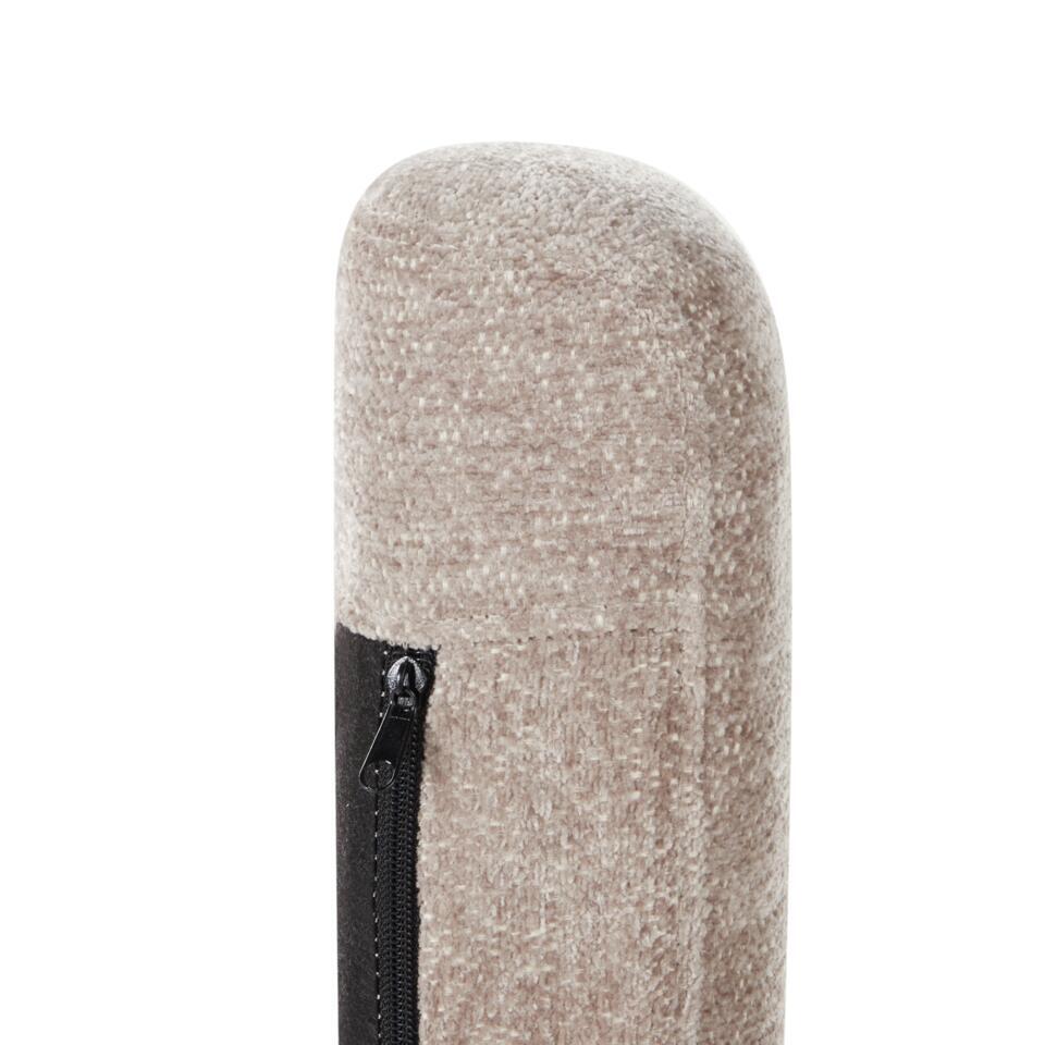  KVELIA - Schommelstoel - Taupe - Polyester