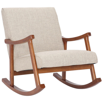  CLP Schommelstoel Morelia Stof - Creme
