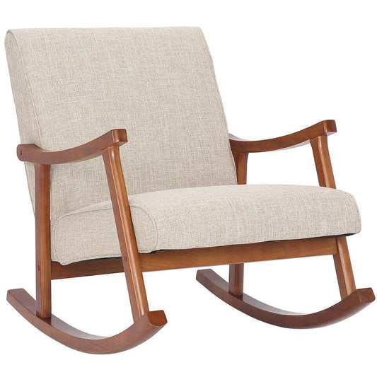  CLP Schommelstoel Morelia Stof - Creme