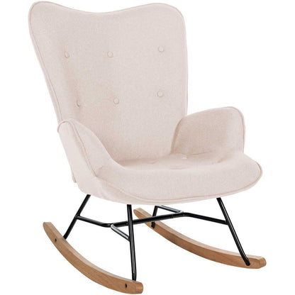  CLP Schommelstoel Sanka Stof - Creme