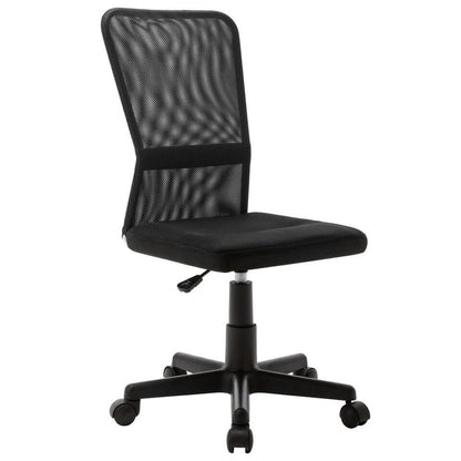  VidaXL Kantoorstoel 44x52x100 Cm Mesh Stof Zwart