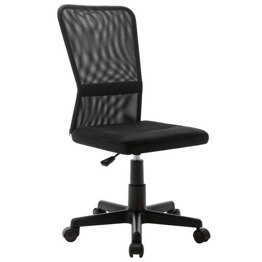  VidaXL Kantoorstoel 44x52x100 Cm Mesh Stof Zwart
