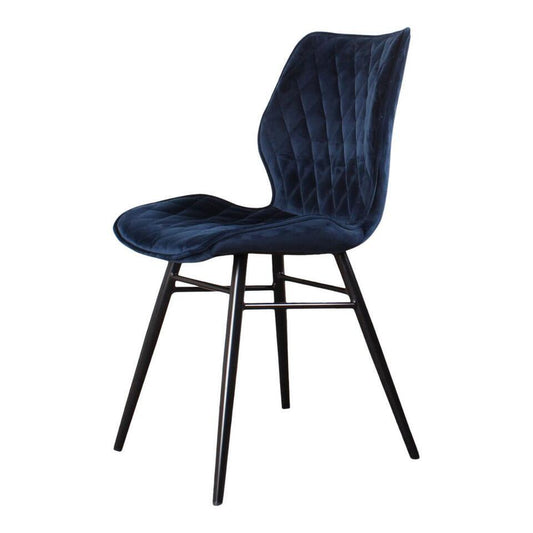  DS4U® Ruby Eetkamerstoel 2.0 - Stof - Blauw
