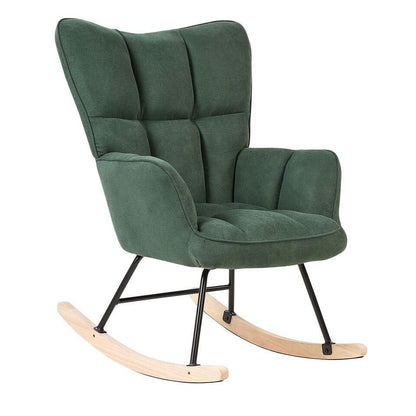  OULU - Schommelstoel - Smaragdgroen - Polyester
