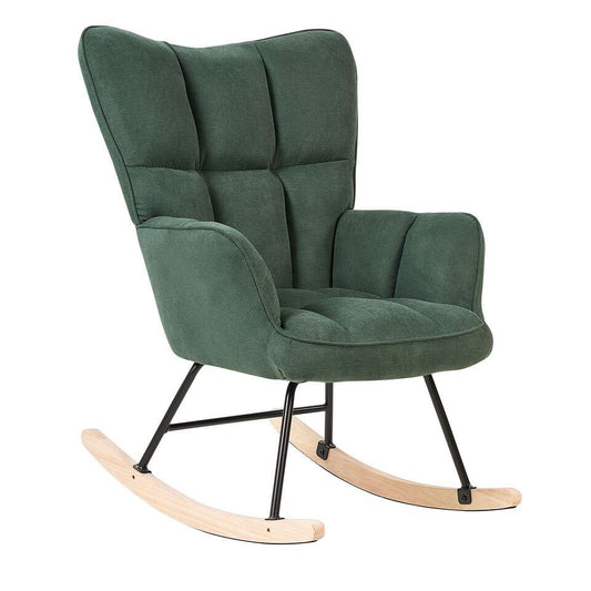  OULU - Schommelstoel - Smaragdgroen - Polyester