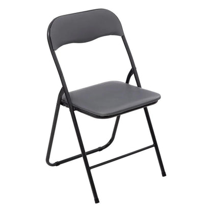  5Five Klapstoel Met Pvc Zitting - Grijs - 44 X 48 X 79 Cm