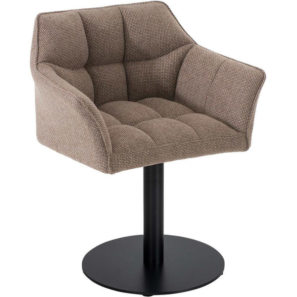  CLP Lounger Damaso Zwart Frame - Stof - Terrabruin