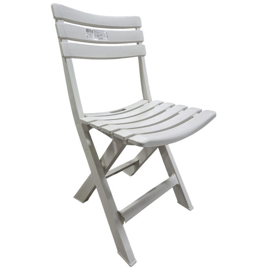 Pro Garden Progarden Klapstoel Voor Buiten/binnen - Ivoor Wit - 41 X 78 Cm