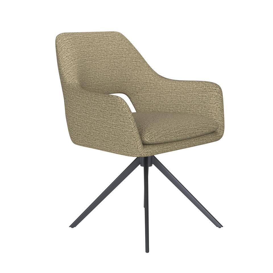  Housecraft Mos Eetkamerstoel Draaibaar Metaal Pistache Groen