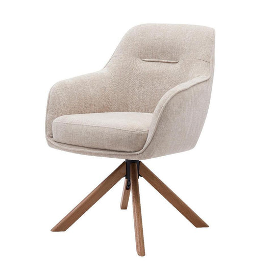  Nordic Home - Ellis Armstoel Stof - Beige