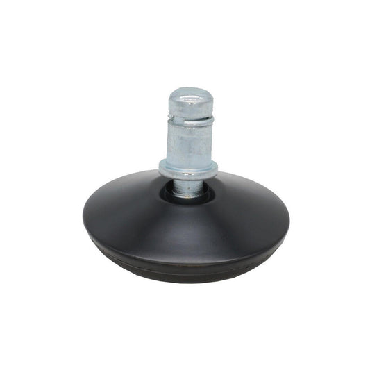  Bureaustoel Glijders Set - Zwart - Diameter 5cm