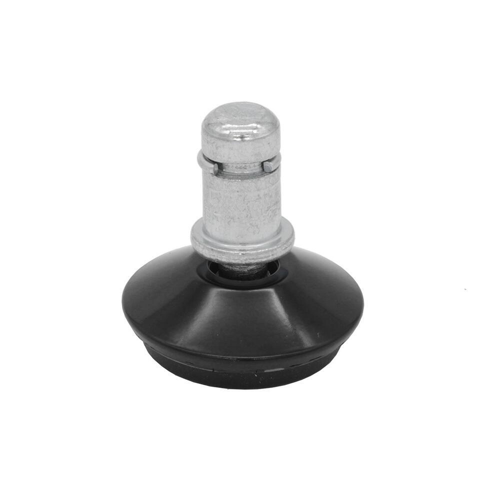  Bureaustoel Glijders Set - Zwart - Diameter 3,5cm