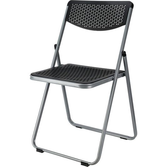  Home & Styling Klapstoel Voor Buiten/binnen - Zwart - 48 X 82 Cm