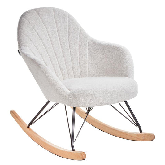  SKALE - Schommelstoel - Wit - Polyester