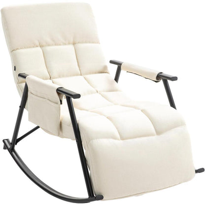  CLP Schommelstoel Cathy Stof - Creme