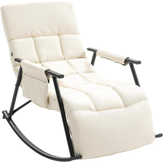  CLP Schommelstoel Cathy Stof - Creme