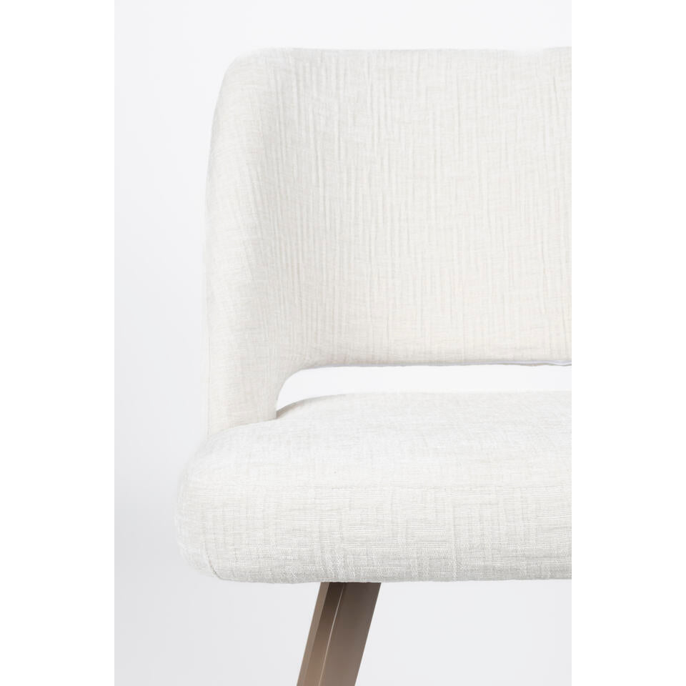  Housecraft Yves Eetkamerstoel Wit - Set Van 2