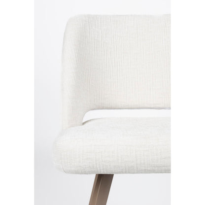  Housecraft Yves Eetkamerstoel Wit - Set Van 2