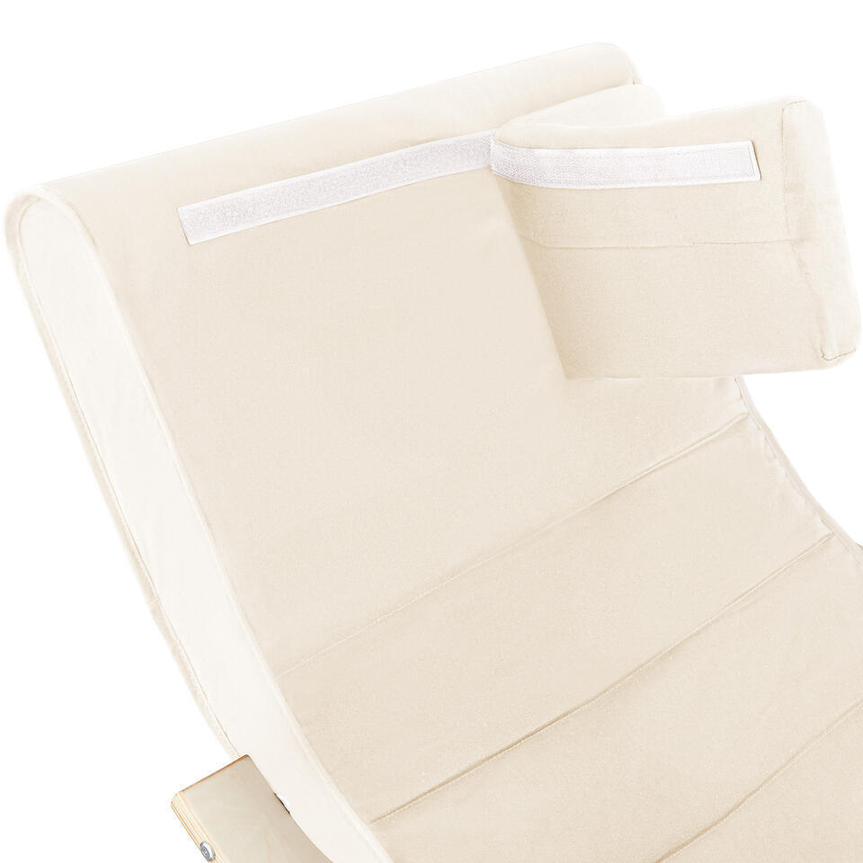  Tectake Schommelstoel Onda, Beige