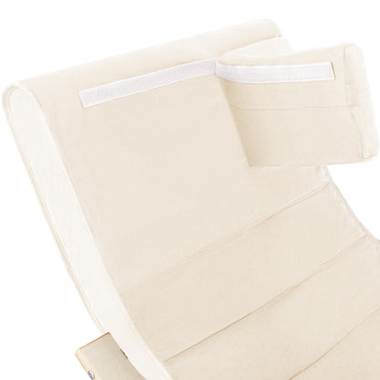 Tectake Schommelstoel Onda, Beige