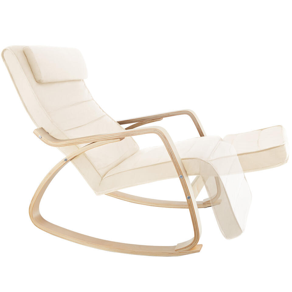  Tectake Schommelstoel Onda, Beige