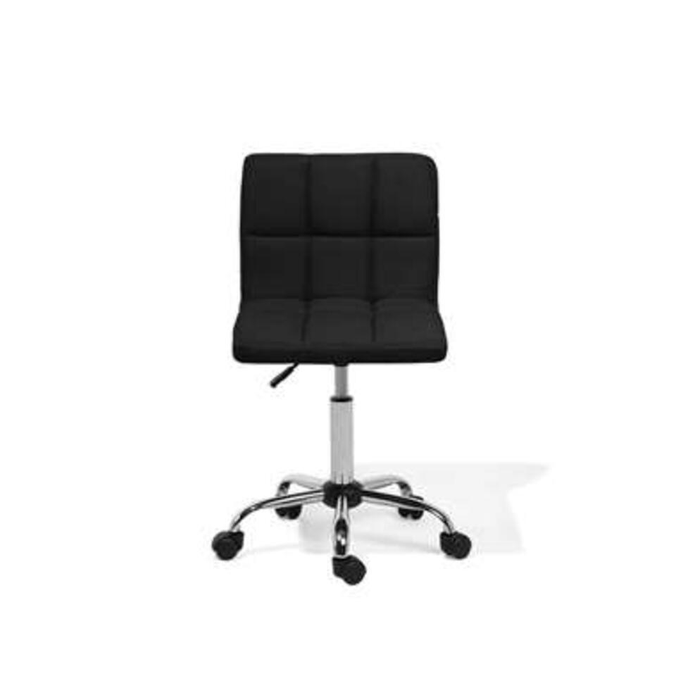  Beliani Bureaustoel MARION - Zwart Polyester