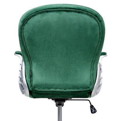  PRINCESS - Bureaustoel - Groen - Fluweel