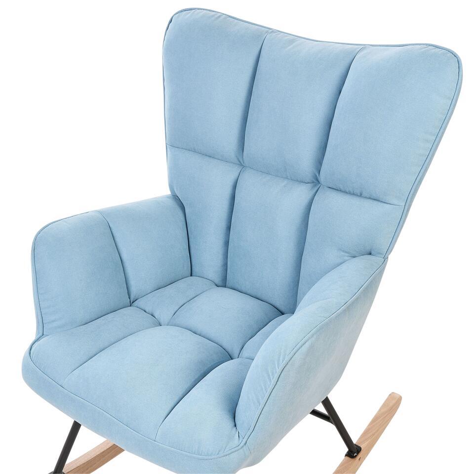  OULU - Schommelstoel - Blauw - Polyester