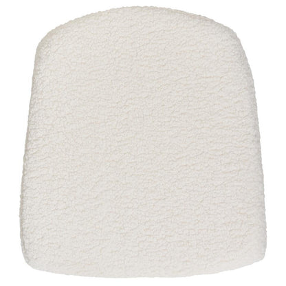  GULSELE - Schommelstoel - Gebroken Wit - Bouclé