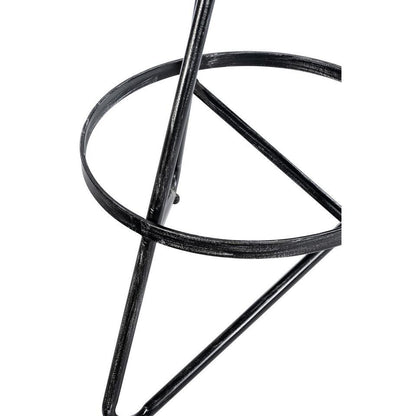  CLP Barkruk Karla Antiek Zilver Frame - Metaal - Zilver