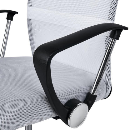  BEST - Bureaustoel - Wit - Mesh