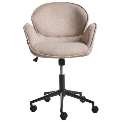  BELMAR - Bureaustoel - Taupe - Polyester