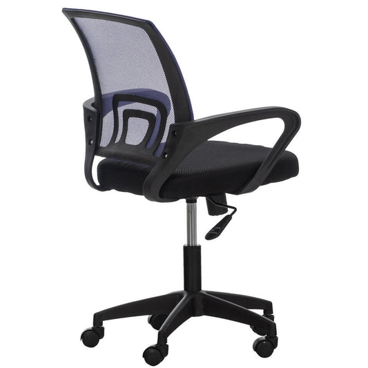 CLP Bureaustoel Auburn Zwart Frame - Microfiber - Purper