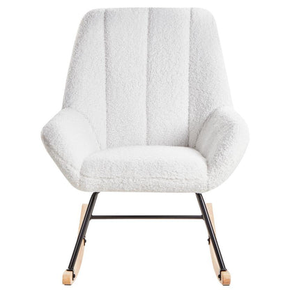  KINNO - Schommelstoel - Off-white - Bouclé
