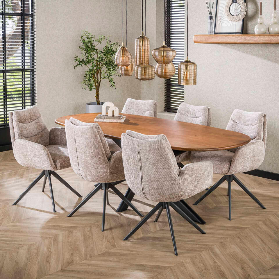  Fraaai - Zac Armstoel Lounge - Rich Zand
