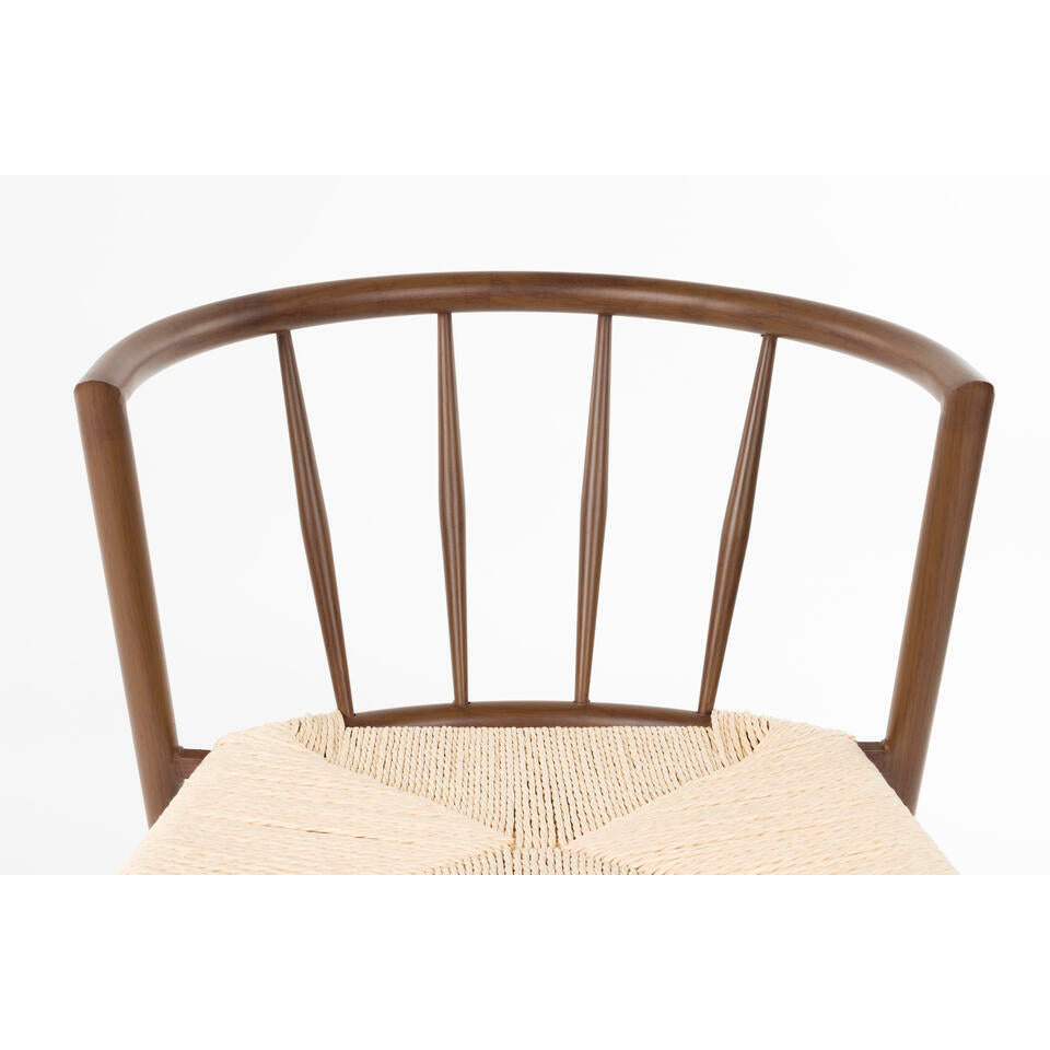  Housecraft Che Eetkamerstoelen Bruin - Set Van 2