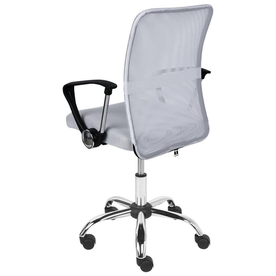  BEST - Bureaustoel - Wit - Mesh