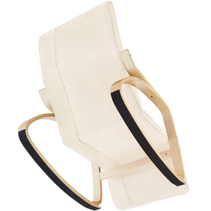  Tectake Schommelstoel Onda, Beige