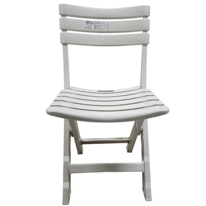 Pro Garden Progarden Klapstoel Voor Buiten/binnen - Ivoor Wit - 41 X 78 Cm