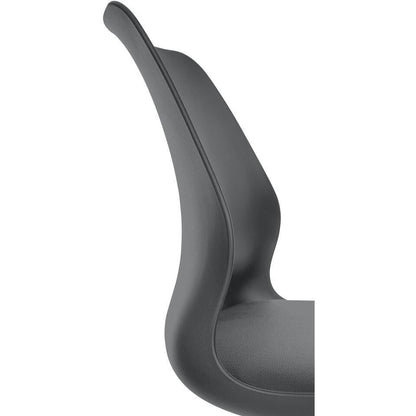  CLP Set Van 2 Barkruk Gilbert Chroom Frame - Kunststof - Grijs