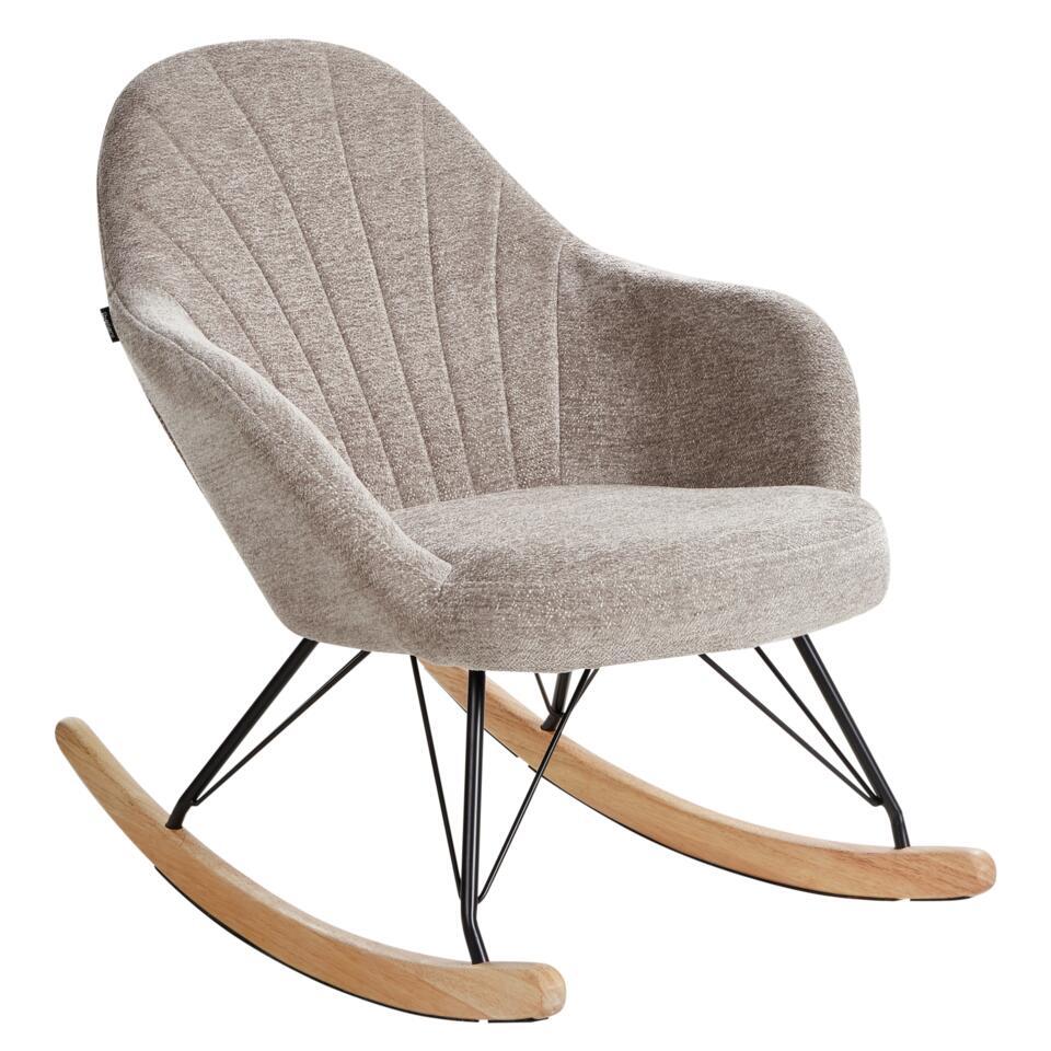  SKALE - Schommelstoel - Taupe - Polyester
