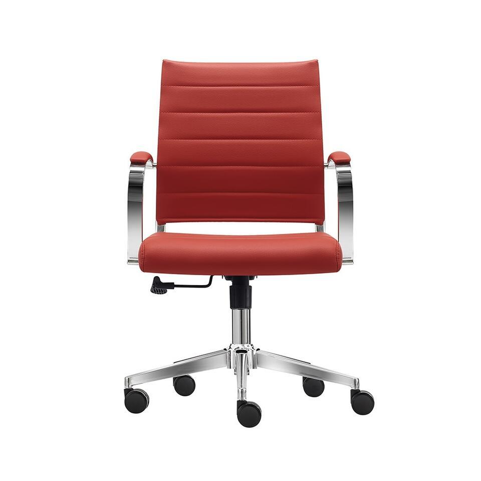  Bureaustoel Cádiz Rood
