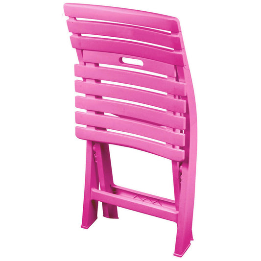 Merkloos Sunnydays Klapstoel Voor Buiten/binnen - Roze - 41 X 79 Cm