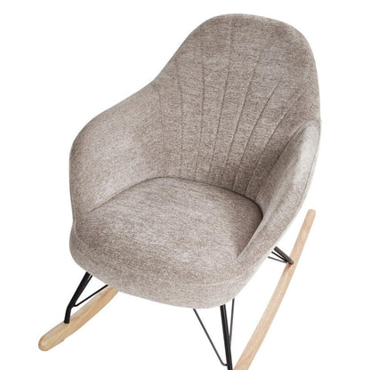  SKALE - Schommelstoel - Taupe - Polyester