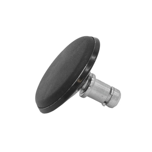  Bureaustoel Glijders Set - Zwart - Diameter 5cm