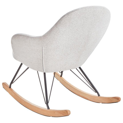  SKALE - Schommelstoel - Wit - Polyester